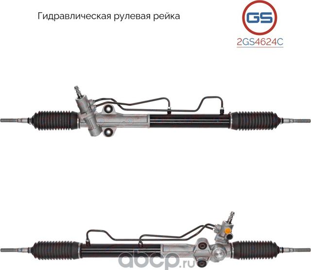 Новая рулевая рейка Mitsubishi Pajero III / Montero III 2000-2007,Mitsubishi Paj (GS). Артикул 2GS4624C