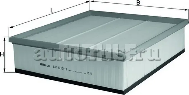 Фильтр воздушный (Mahle/Knecht). Артикул LX513