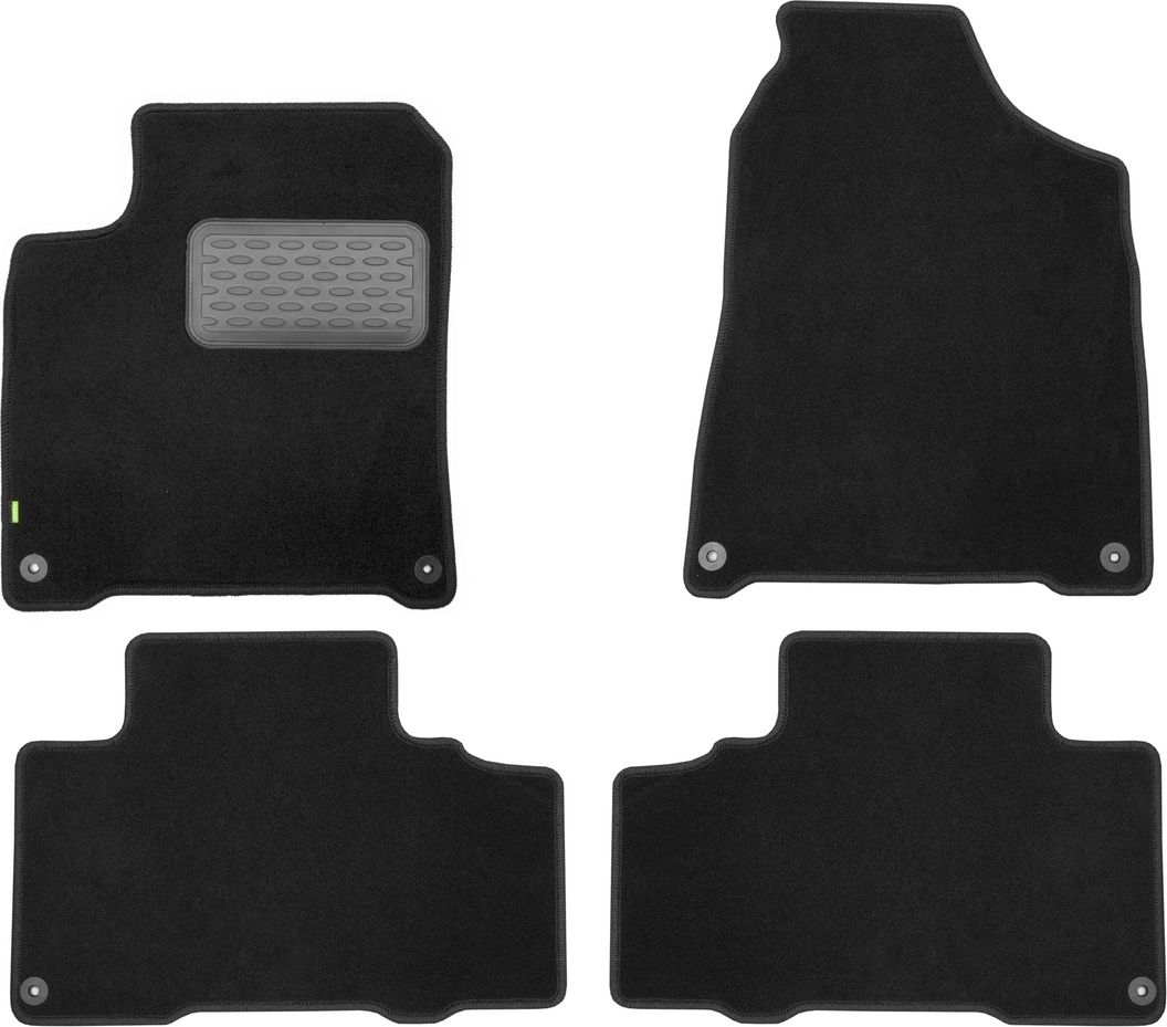 Коврики Klever Standard для салона SsangYong Actyon II внедорожник 2010-2026. Артикул KVR02611201210kh