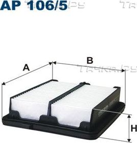 Воздушный фильтр Filtron. Артикул AP 106/5