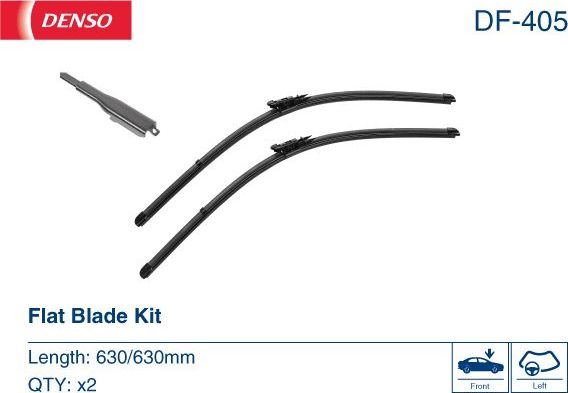 Щетки стеклоочистителя (дворники) Denso. Артикул DF-405