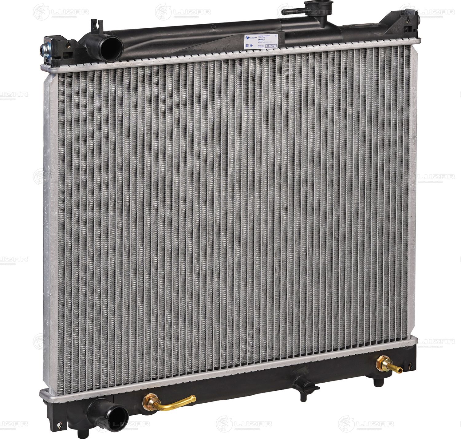 Радиатор охлаждения двигателя Luzar. Артикул LRc 24145
