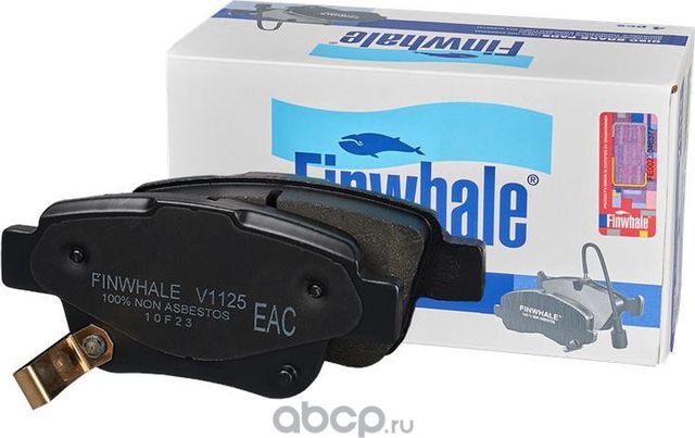 Колодки тормозные TOYOTA AVENSIS 03>/COROLLA VERSO 04> задние (Finwhale). Артикул V1125