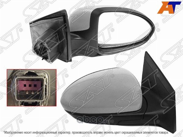 Зеркало CHEVROLET CRUZE 09- RH (SAT). Артикул STCV429401