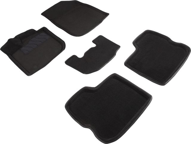 Коврики Seintex 3D ворсовые для салона Renault Logan II 2014-2026. Артикул 88364