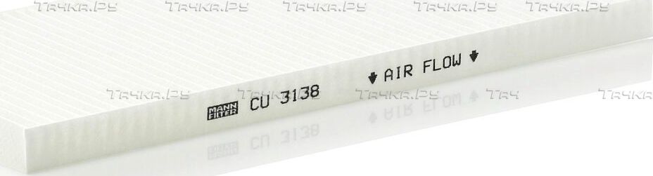 Салонный фильтр Mann-Filter. Артикул CU 3138