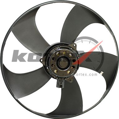 Вентилятор радиатора Toyota Corolla 150 07 (Kortex). Артикул KFD082