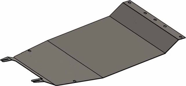 Защита алюминиевая Alfeco для картера и КПП Dongfeng 580 2017-2026. Артикул ALF.58.07al