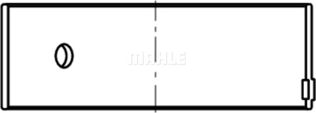 Вкладыши шатунные Mahle для MAN HOCL 2006-2014. Артикул 227 PL 21858 000