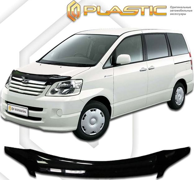Дефлектор СА Пластик для капота (Classic черный) Toyota Noah 2001-2007. Артикул 2010010102562