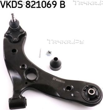 Поперечный рычаг передней подвески SKF правый нижний для Toyota Corolla E170, E180 2013-2019. Артикул VKDS 821069 B