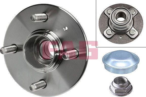 Ступичный подшипник (комплект) Fag. Артикул 713 6194 70