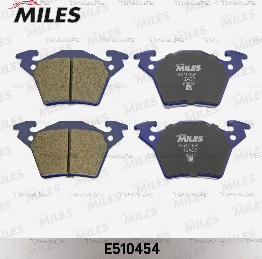 Тормозные колодки Miles (Керамика) для Mercedes-Benz V-Класс I (W638) 1996-2003. Артикул E510454