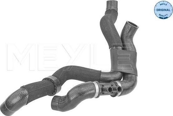 Патрубок радиатора (системы охлаждения) Meyle (EPDM (Этилен-пропиленовый каучук)). Артикул 119 222 0029