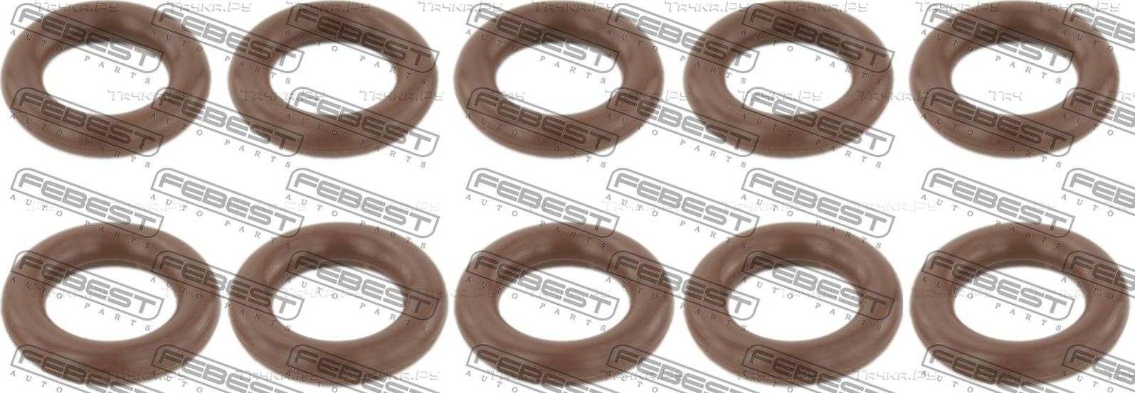 Кольцо форсунки уплотнительное Febest для Volvo S40 II 2004-2010. Артикул RINGFL-027-PCS10