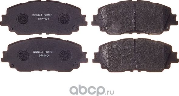 Колодки тормозные дисковые Double Force Double Force. Артикул DFP4604