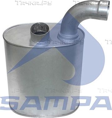 Глушитель Sampa для IVECO EuroStar 1993-2002. Артикул 060.482