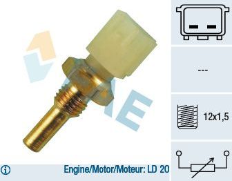 Датчик температуры охлаждающей жидкости FAE. Артикул 33040