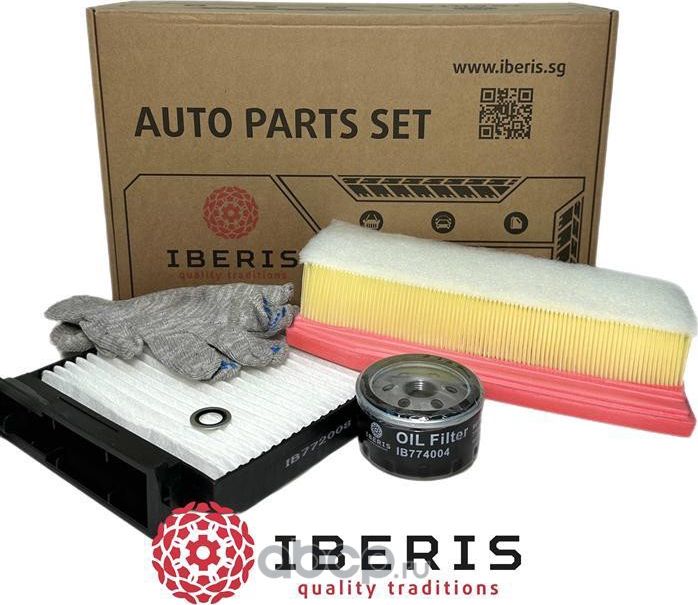 КОМПЛЕКТ ФИЛЬТРОВ RENAULT DUSTER HSA/M (2,0) 142Л.С. (Iberis). Артикул IB770028KIT 