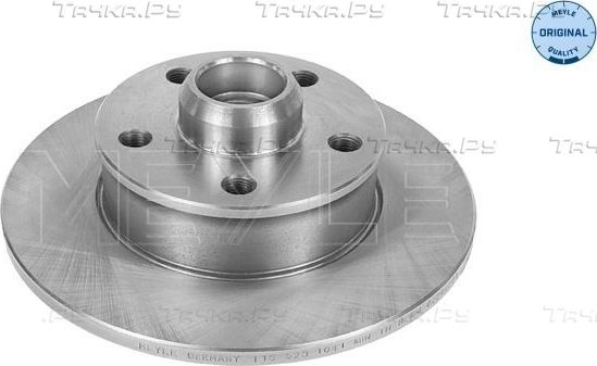 Тормозной диск Meyle Original задний для SEAT Toledo I 1993-1999. Артикул 115 523 1041