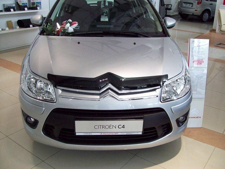 Дефлектор SIM для капота Citroen C4 хэтчбек 5-дв. 2008-2011. Артикул SCIC4H50812