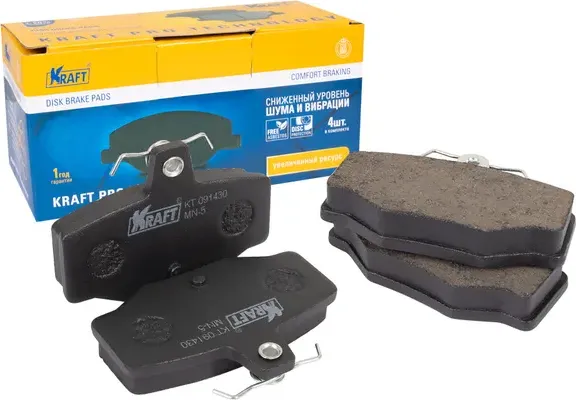 Колодки тормозные NISSAN ALMERA/PRIMERA 02- 1.6/2.0 задн. (Kraft) Kraft. Артикул KT091430