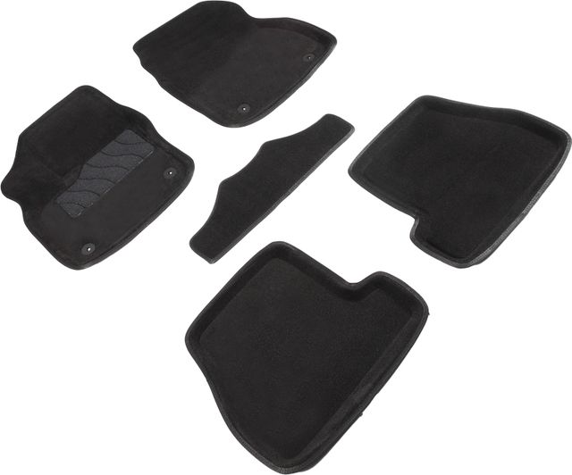 Коврики Seintex 3D ворсовые для салона Ford Focus III АКПП 2011-2015. Артикул 83437