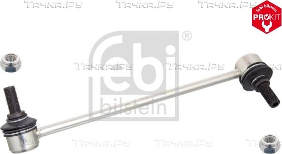Стойка (тяга) стабилизатора Febi Bilstein (сталь) передняя правая для Toyota Previa I (XR10, XR20) 1990-2000. Артикул 26920