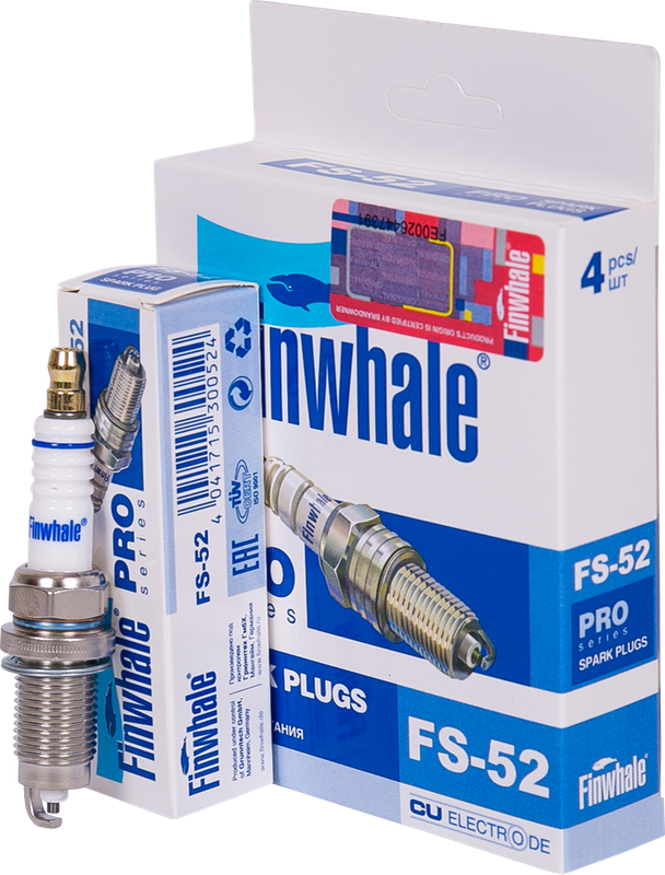 Свеча зажигания Finwhale для Skoda Fabia I 1999-2008. Артикул FS52