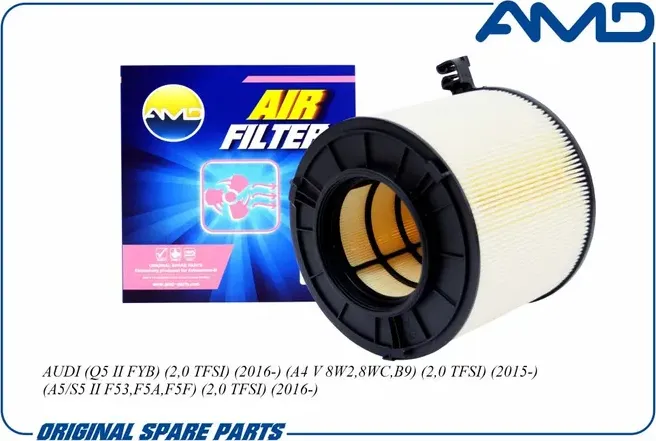 Фильтр воздушный Audi A4/A5/Q5 2015 (AMD). Артикул AMDFA459