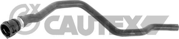 Патрубок радиатора (системы охлаждения) Cautex (EPDM (Этилен-пропиленовый каучук)). Артикул 752671