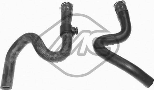 ПАТРУБОК ПЕЧКИ PGT 307 2.0EW10 Metalcaucho. Артикул 08942