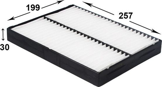 Салонный фильтр JS Asakashi. Артикул AC984J