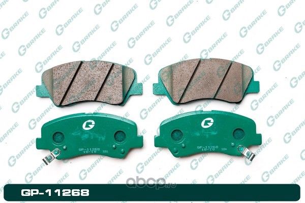 Колодки тормозные дисковые (G-Brake). Артикул GP11268