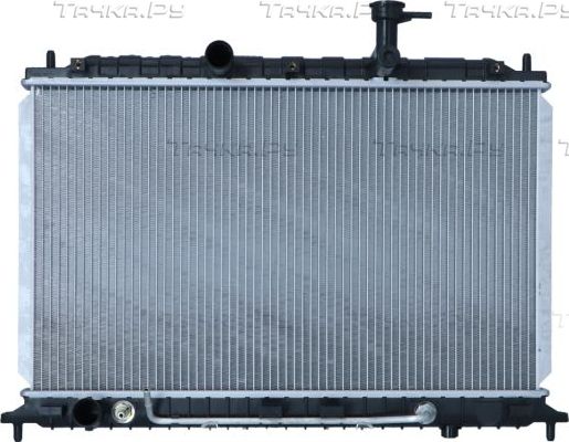 Радиатор охлаждения двигателя NRF (алюминий). Артикул 50138