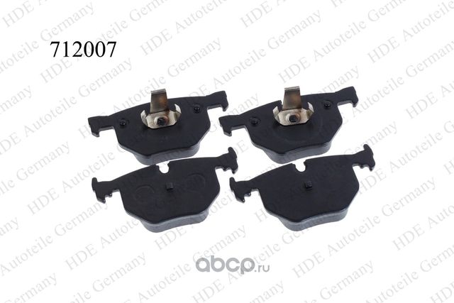 Колодки тормозные задние (HDE). Артикул 712007