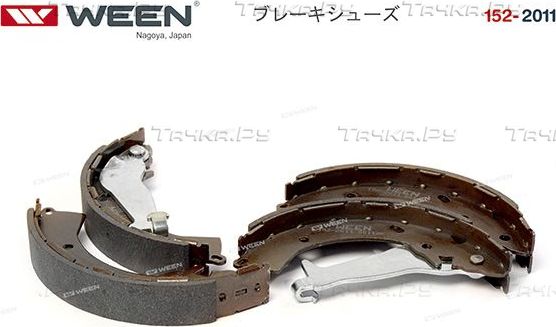 Тормозные колодки WEEN. Артикул 152-2011