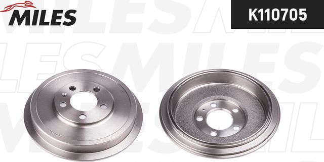 Тормозной барабан Miles задний для Skoda Roomster I 2006-2015. Артикул K110705