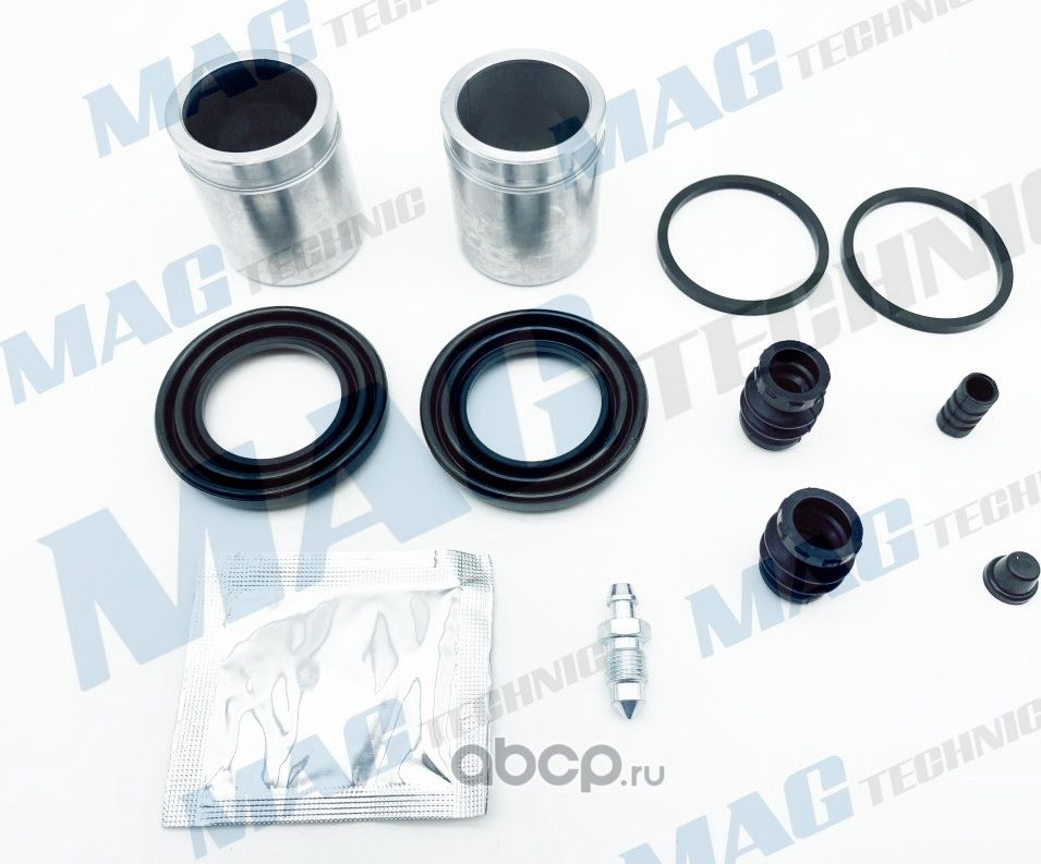 Ремкомплект тормозного суппорта с поршнем переднего (поршень d 43mm, суппорт Man (Magtechnic). Артикул MAG0068RK