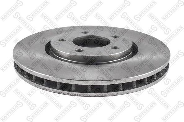 Тормозной диск Stellox передний для Chrysler Voyager III 1995-2001. Артикул 6020-9987-SX