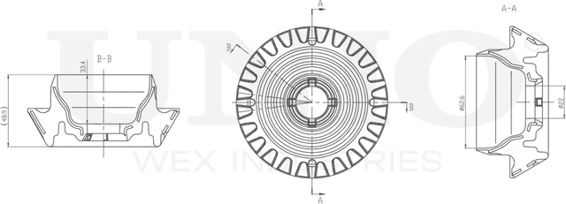 Опора амортизационной стойки (Unio). Артикул RMP-13047