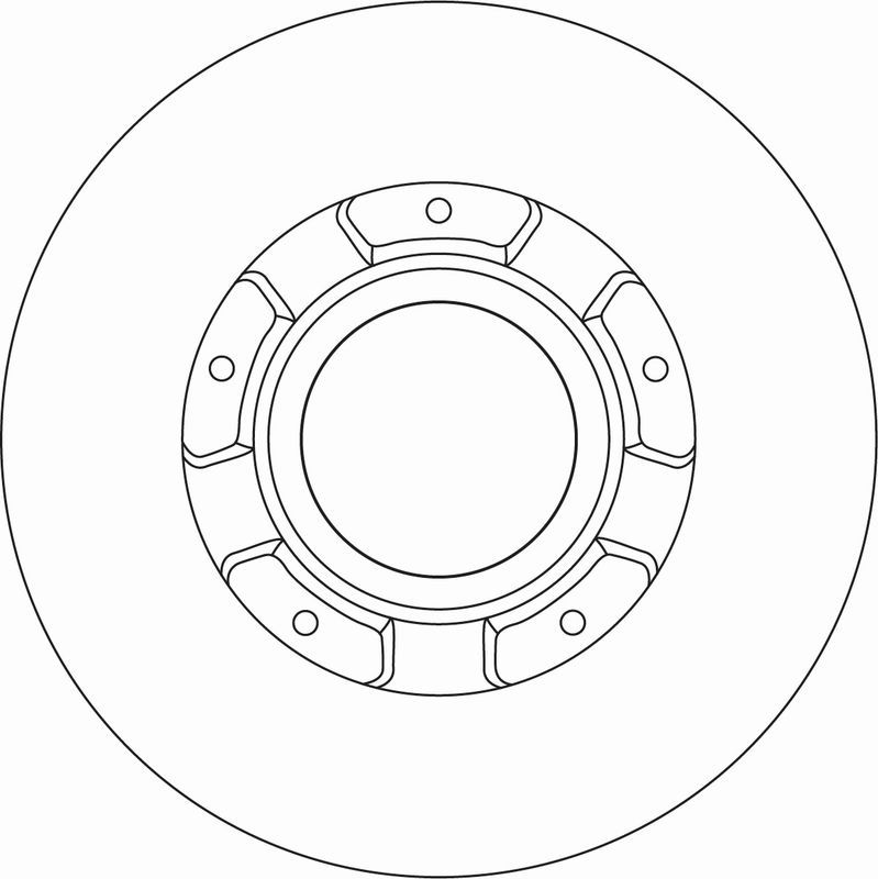 Тормозной диск TRW. Артикул DF6963S