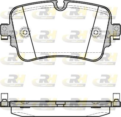 Тормозные колодки RoadHouse. Артикул 21668.08