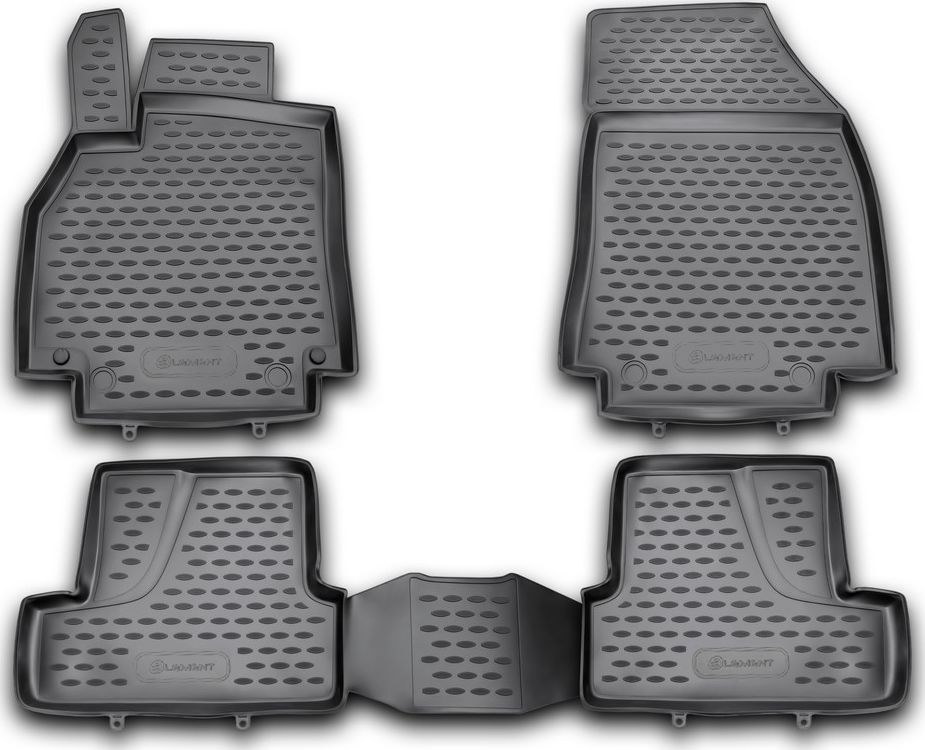 Коврики Element для салона Renault Megane III 2010-2026. Артикул NLC.41.16.210kh