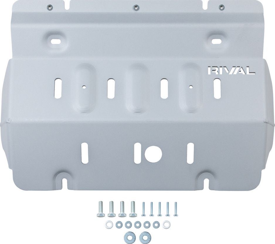 Защита алюминиевая Rival для радиатора Tank 300 4WD АКПП 2023-н.в.. Артикул 333.4801.1.6