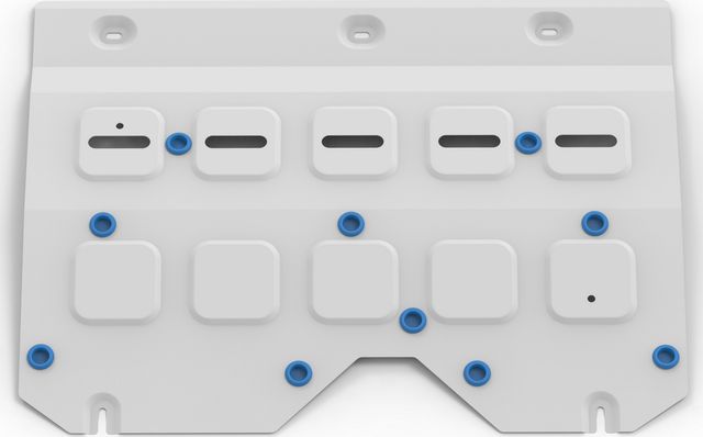 Защита алюминиевая Rival для картера и КПП DongFeng Shine РКПП FWD 2024-2026. Артикул 333.9309.1