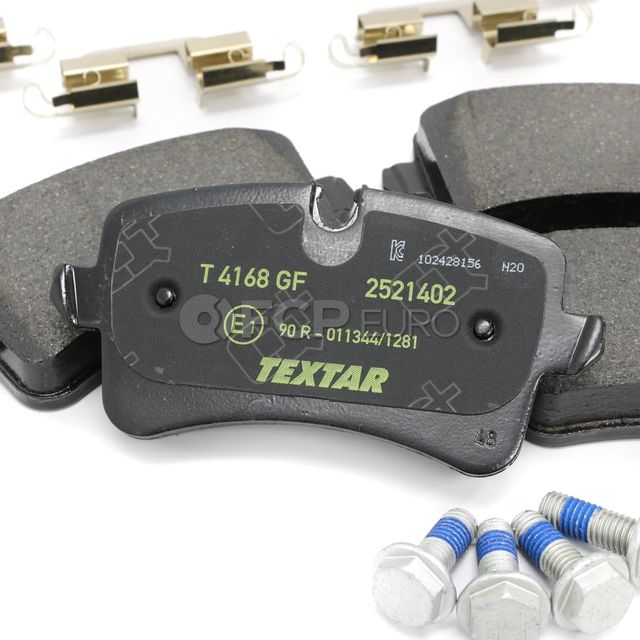 Тормозные колодки Textar Q+ задние для Audi A6 IV (C7) 2010-2018. Артикул 2521402