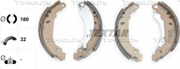 Тормозные колодки Textar. Артикул 91053800