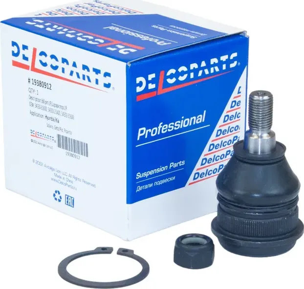 ШАРОВАЯ ОПОРА ПЕРЕДНЯЯ НИЖНЯЯ (Delcoparts). Артикул 19380912