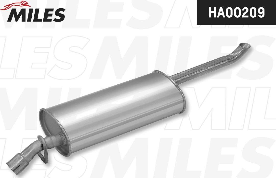 Глушитель Miles (алюминий). Артикул HA00209